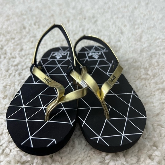 Kids 7/8 Little Reef Bliss-Full Flip Flops NWT - Picture 3 of 7